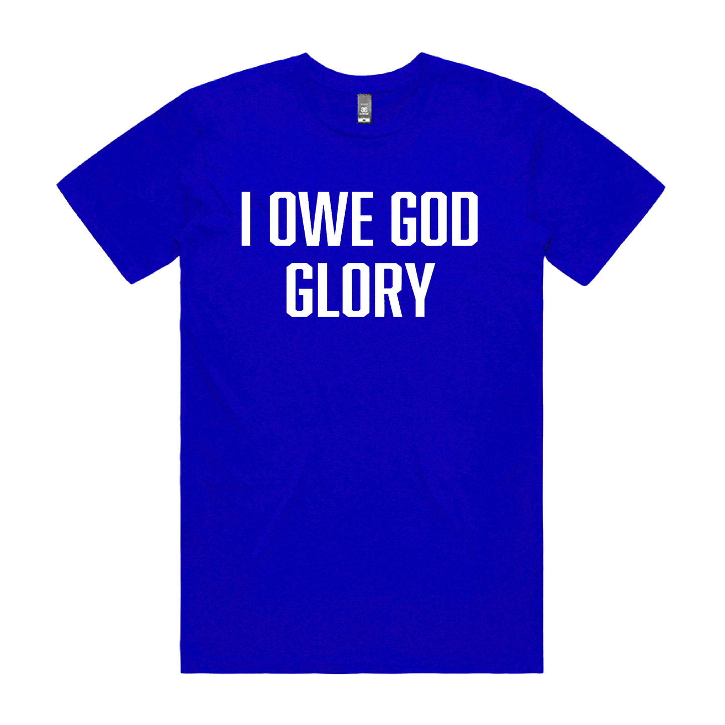 I Owe God Glory Tee - Blue