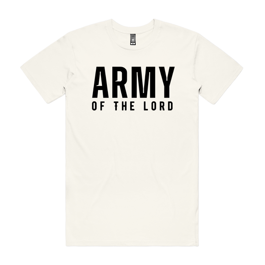 Army Of The Lord Tee - White