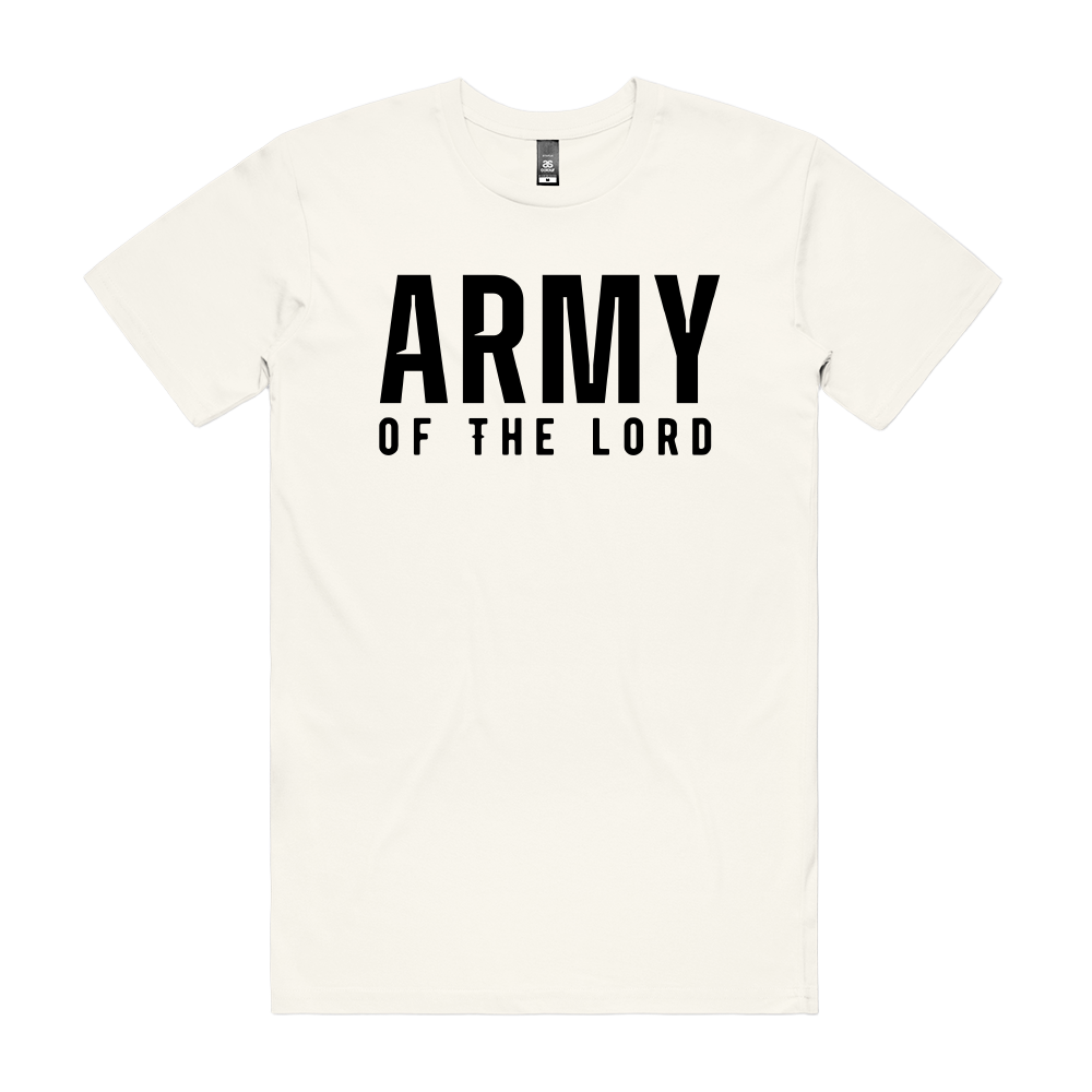 Army Of The Lord Tee - White