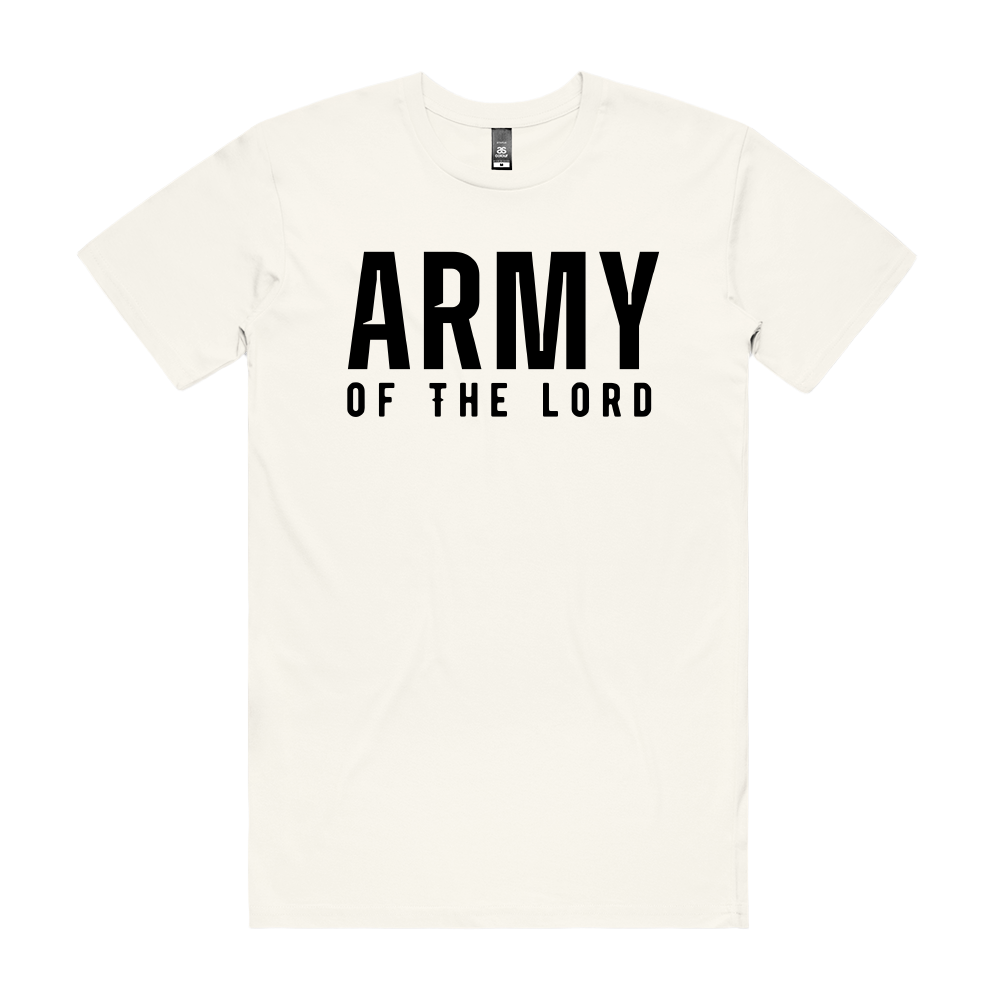 Army Of The Lord Tee - Navy