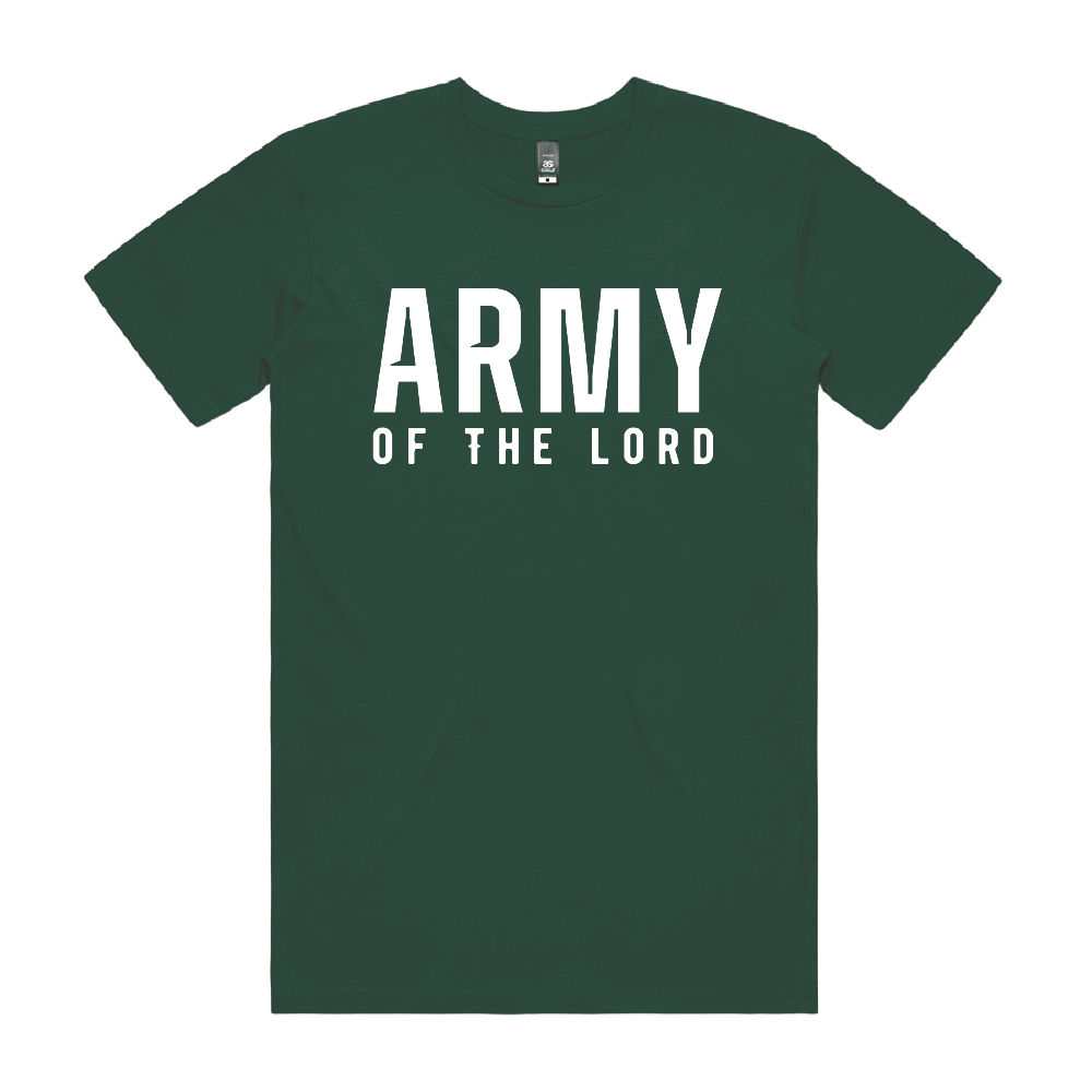 Army Of The Lord Tee - Green