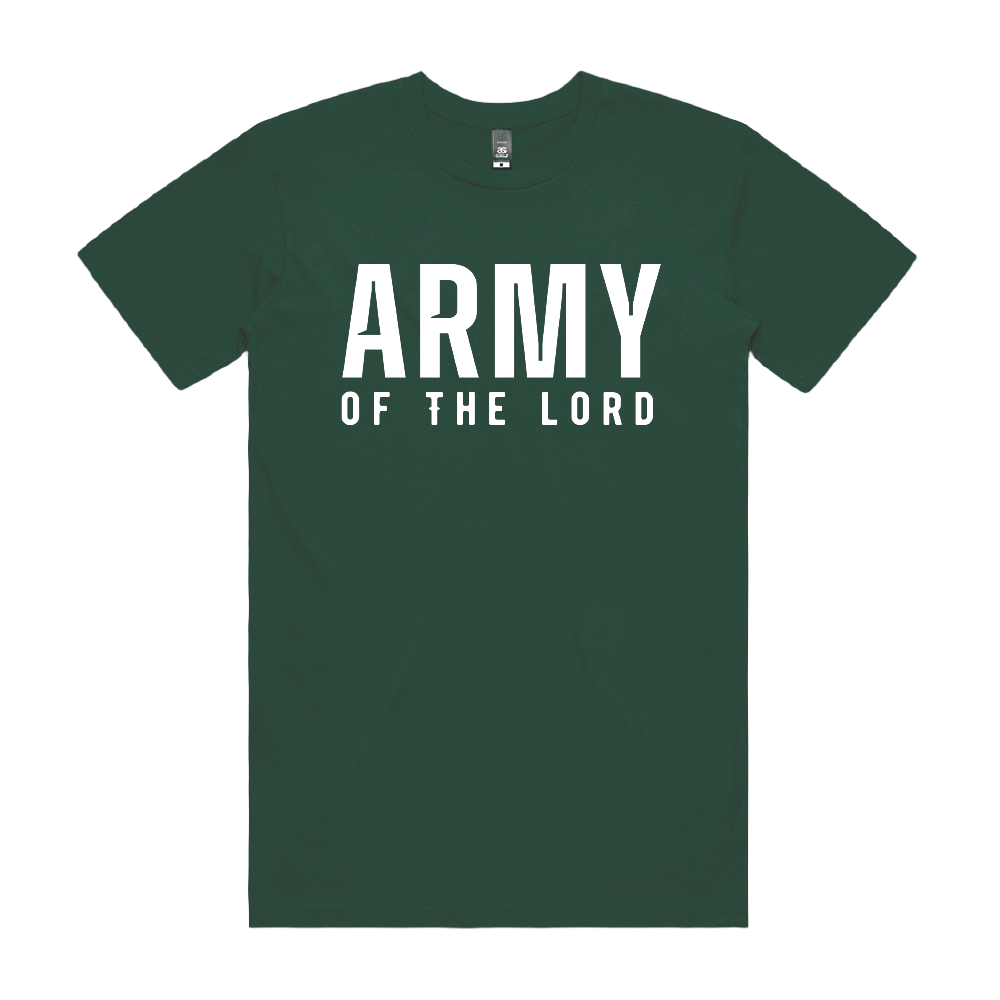 Army Of The Lord Tee - Navy