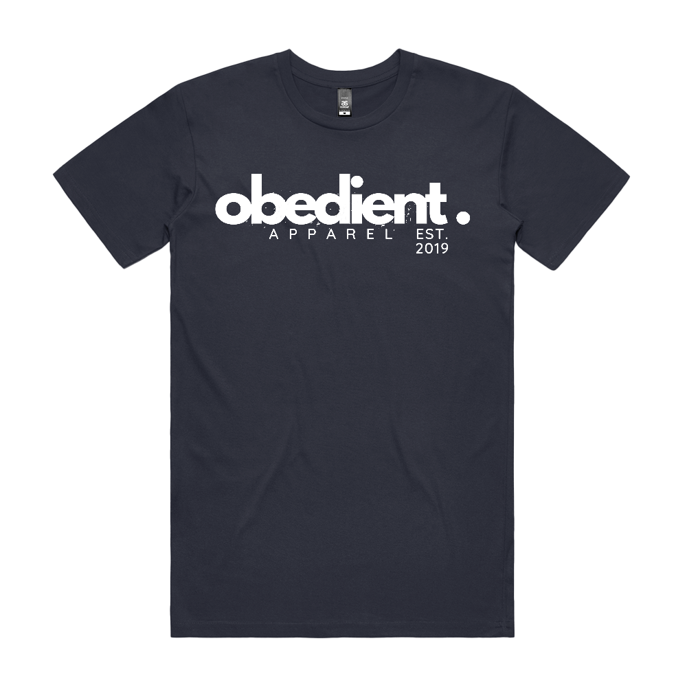 Obedient Est. 2019 Tee - Royal Blue