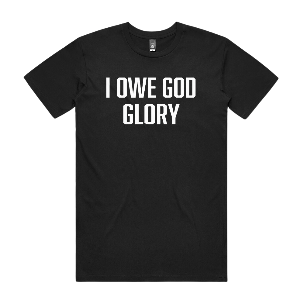 I Owe God Glory Tee - Blue