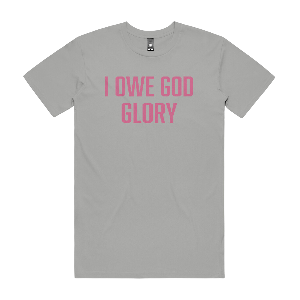 I Owe God Glory Tee - Blue