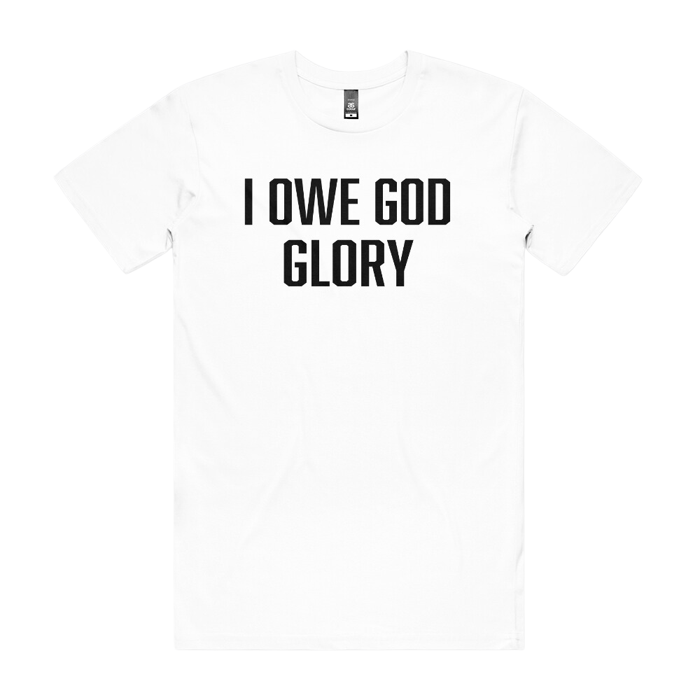 I Owe God Glory Tee - Red